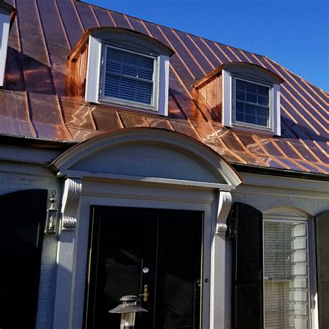 houses with copper metallic metal roofs|faux copper metal roof panels.